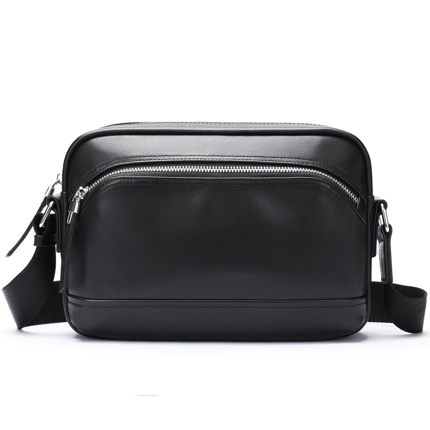 Men's Simple Soft Leather Trendy Top Layer Men's Shoulder Bags