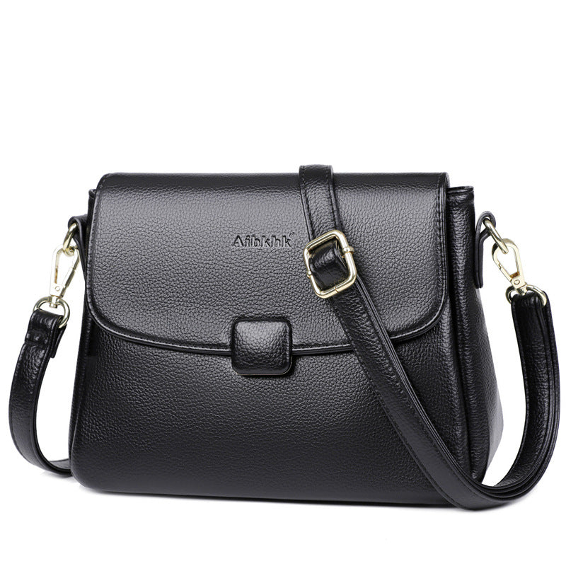 Women's Unique Pretty Fan Soft Leather Crossbody Bags