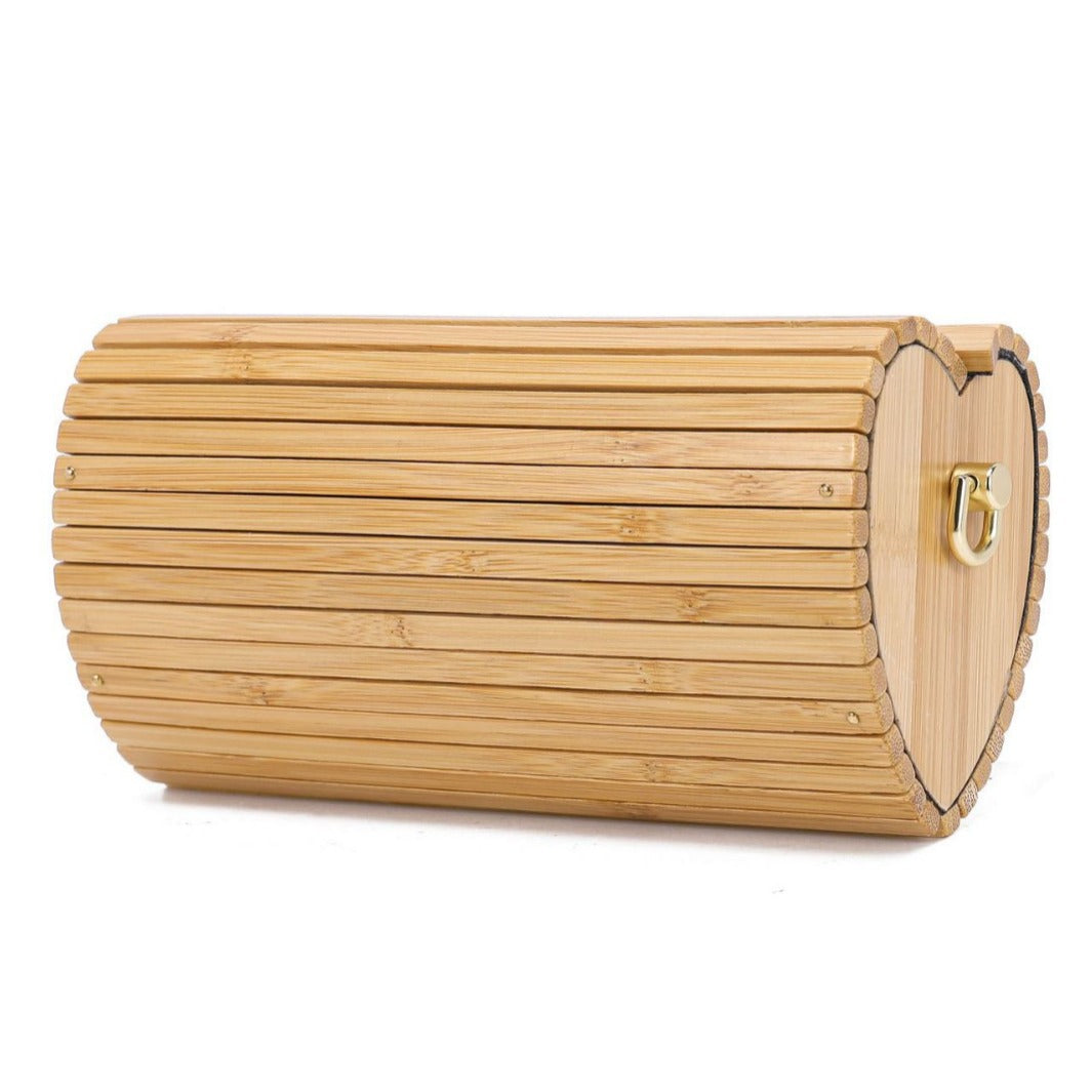 Compiled Rattan Weave Rhinestone Woven Wind Handbags