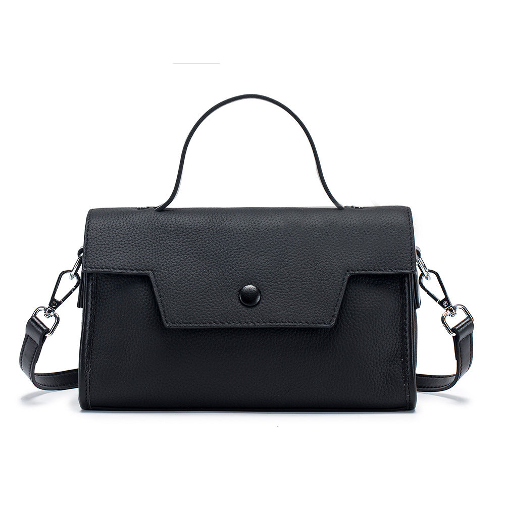 Women's Genuine Leather Fashion High-grade Commuter Niche Handbags