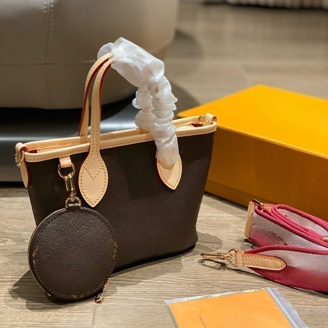 Women's Presbyopic Mini Shopping Wide Strap Tote Bags