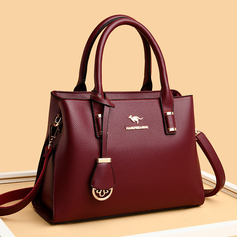 Women's Versatile Fashion Elegant Lady Mom Handbags