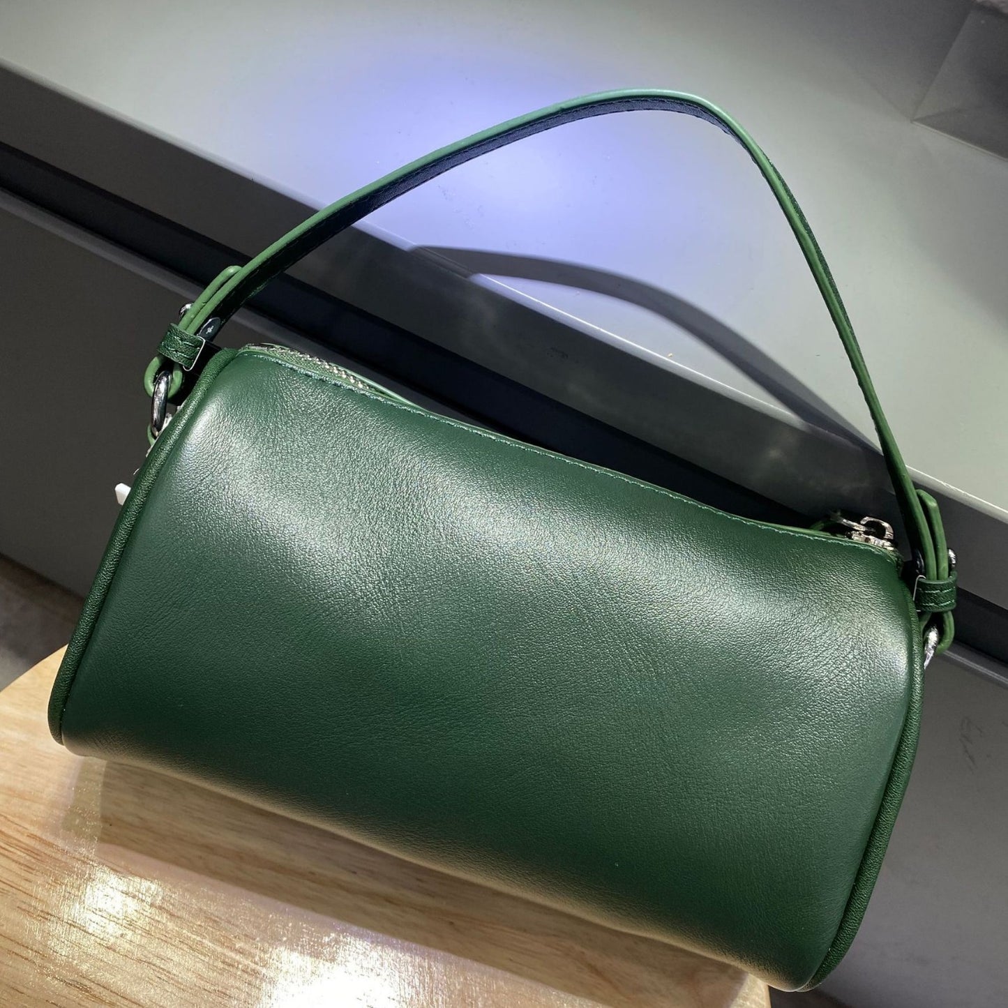 Women's First Layer Leather Fashion Simple Practical Shoulder Bags