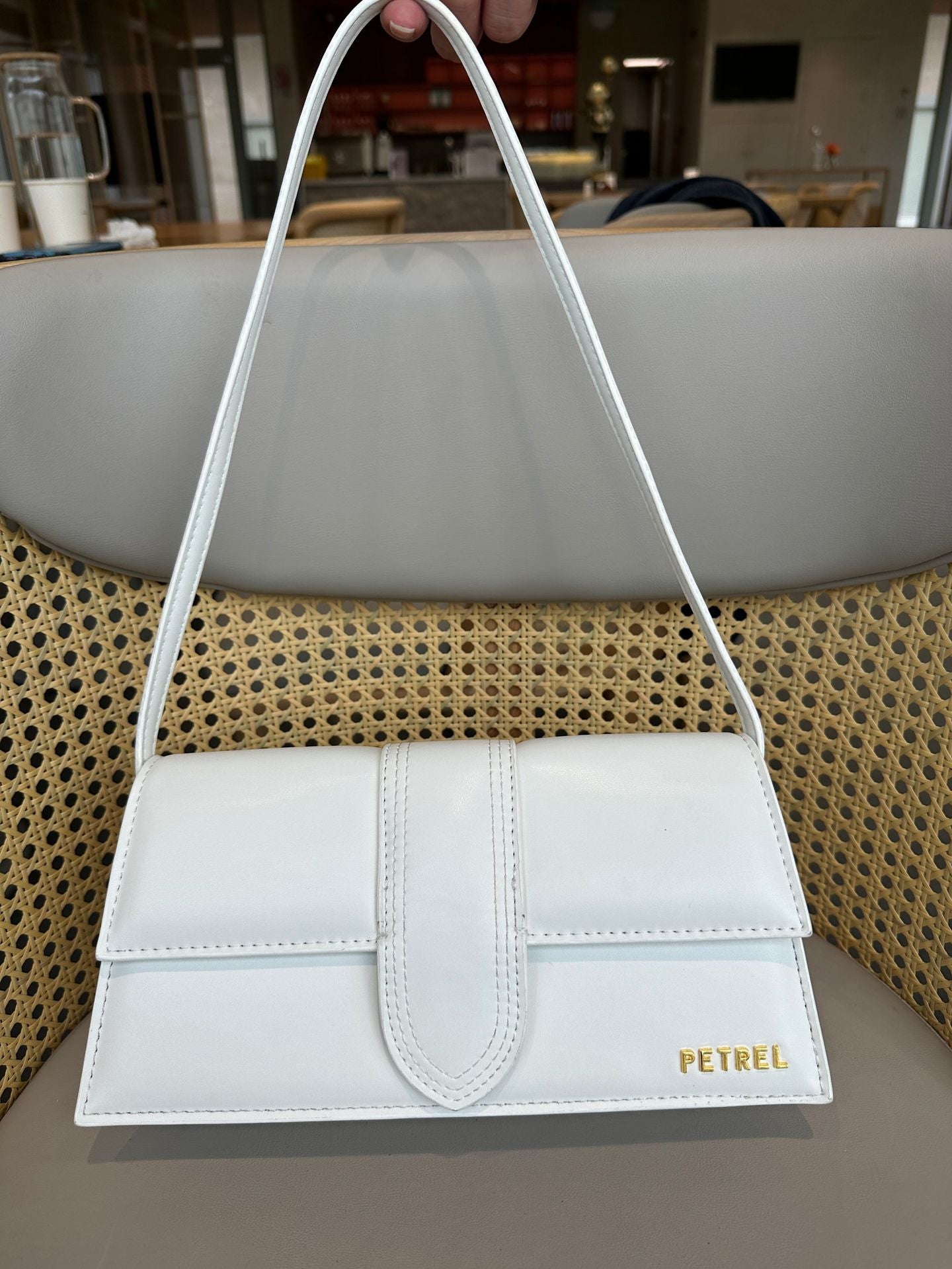 Women's High-grade Design Versatile Baguette Underarm Small Square Bags