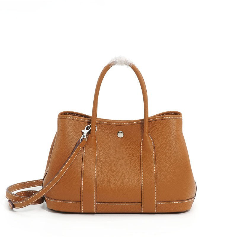 Women's Pattern First Layer Cowhide Genuine Leather Bags