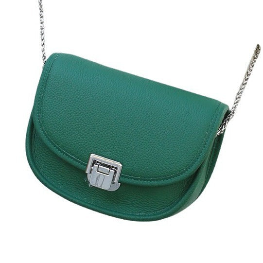 Advanced Texture Design Saddle Summer Soft Shoulder Bags