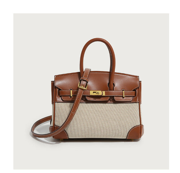 Women's Linen Mini Sense Stylish Simple Versatile Handbags