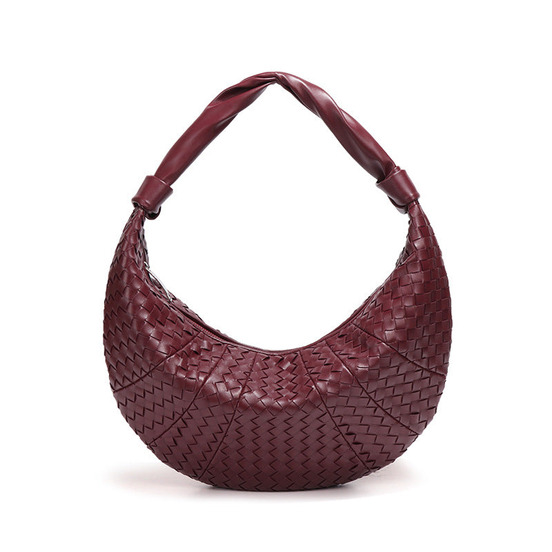 Selenodont Fashion Hand Carrying Retro Dumpling Handbags