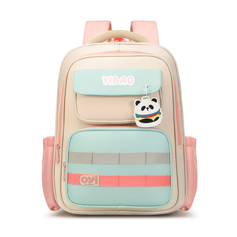 Children's Primary Waterproof Oxford Cloth Spine Protection Elementary School Students' Schoolbags