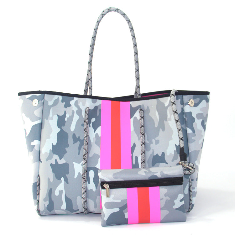 Women's Fashion Neoprene Big Large Beach Travel Bags