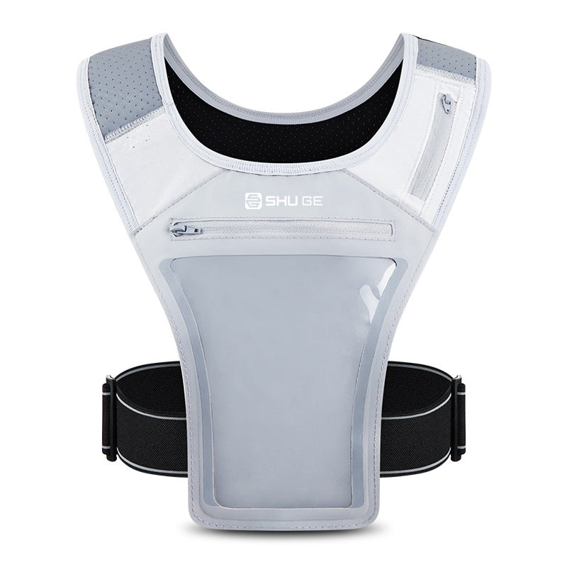 Multifunctional Running Mobile Vest Type Breathable Bags