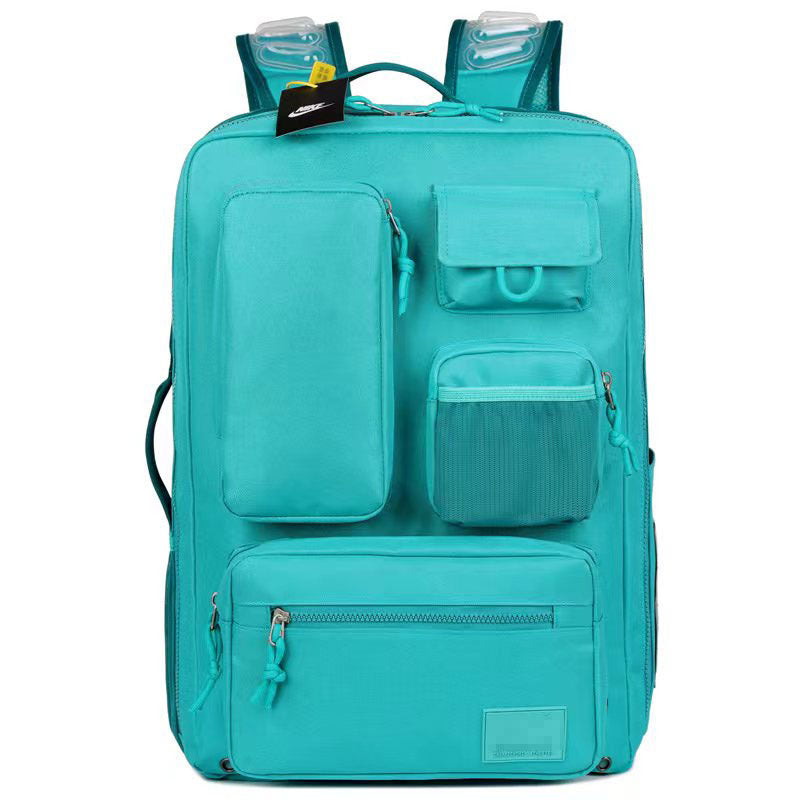 Men's Fashion Air Cushion Three-dimensional Outer Large Backpacks
