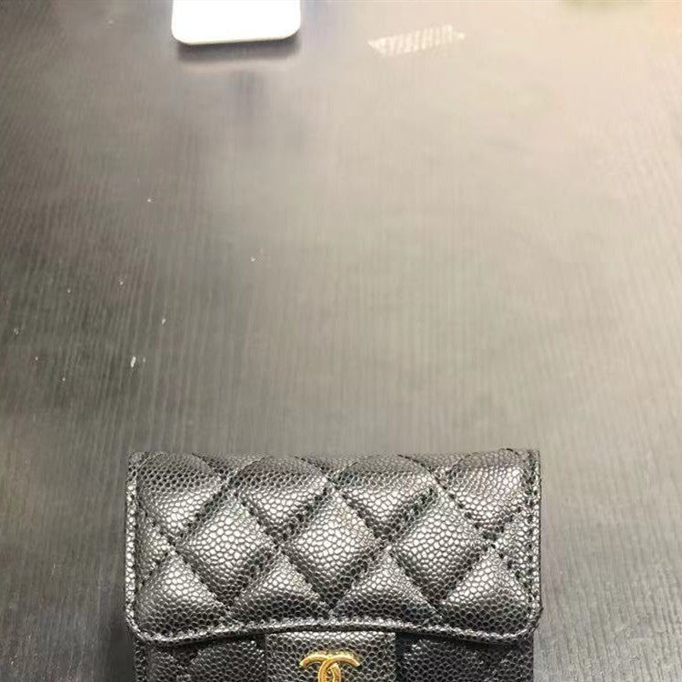 Women's Korean Version Of Style Business Caviar Card Holder