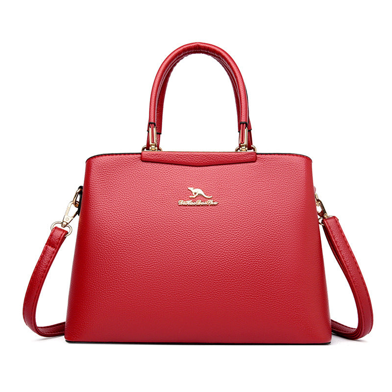 Women's Fashion High-grade Single Big Commuter Soft Tote Bags