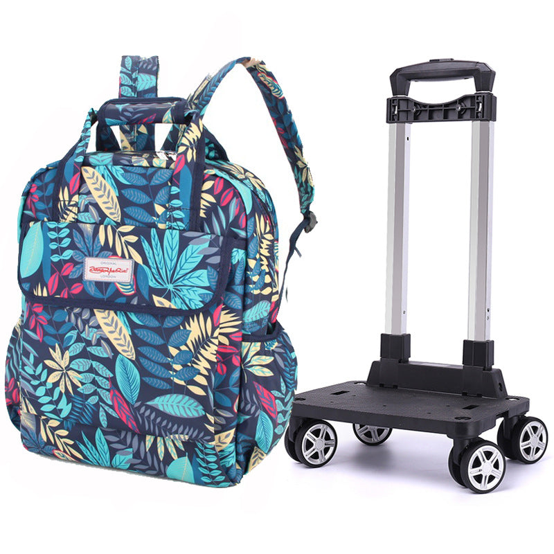 Men's Charming Large Capacity Black Boarding Travel Bags