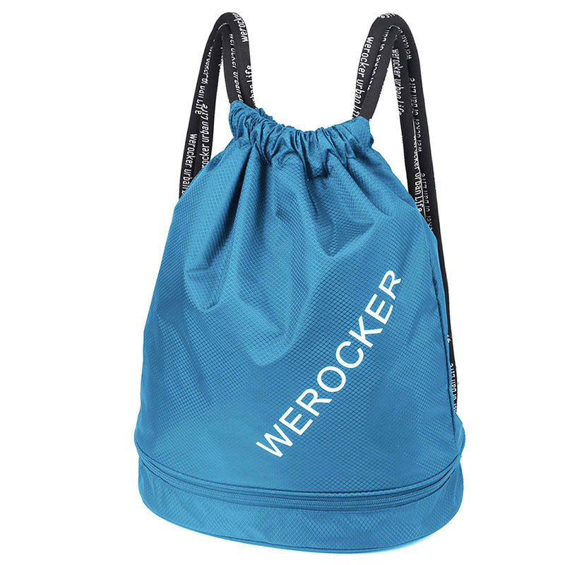 Wet Separation Drawstring Beach Boys Swimsuit Storage Sports Backpacks