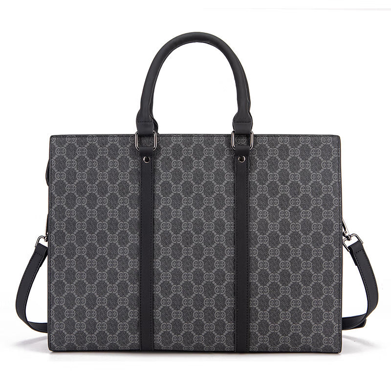 Men's Portable Plaid Business Computer Fashion Men's Briefcases