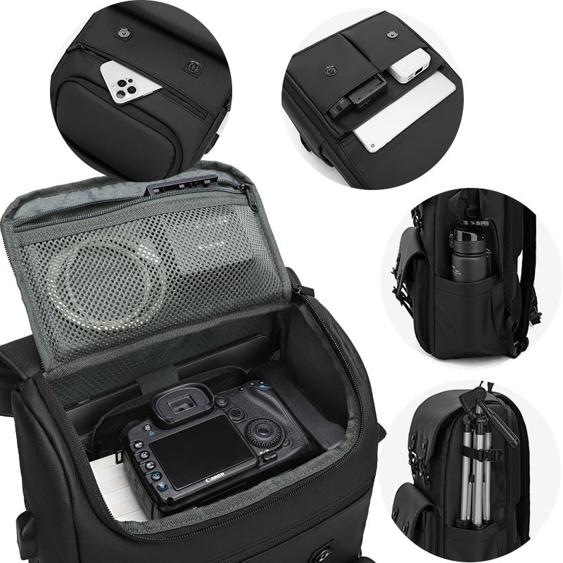 Waterproof Large Capacity Leather Film Material Outdoor Bags