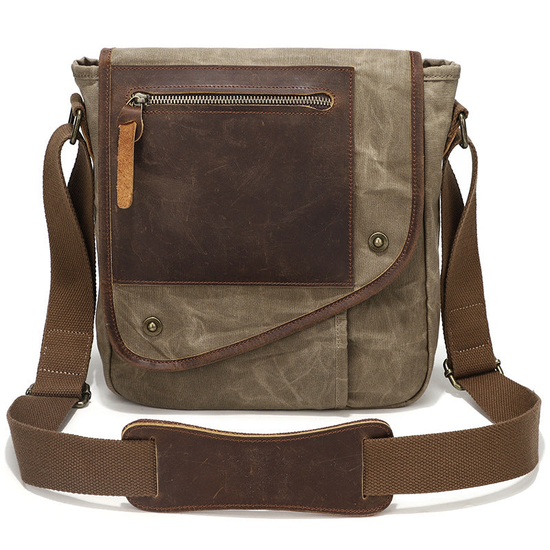 Men's S. C. Cotton Retro Batik Waterproof Men's Messenger Bags