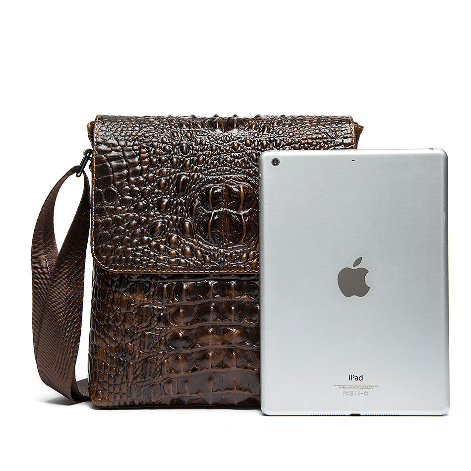 Men's Classic High-grade Genuine Leather Flap Men's Messenger Bags
