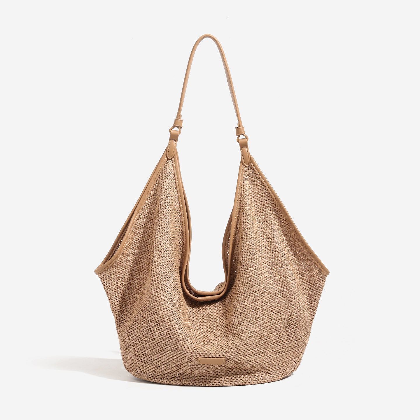 Summer Raffia Woven Underarm Commuting Large Tote Bags