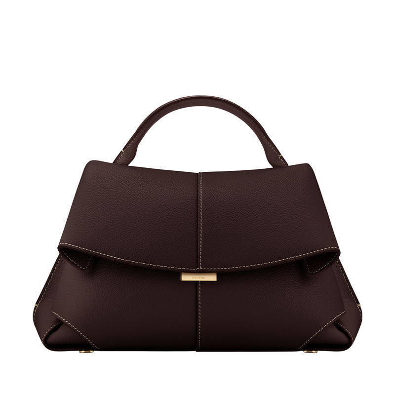 Women's Attractive French Niche High-grade Leather Bucket Bags