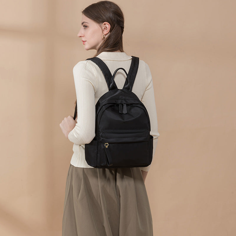 Women's Korean Lightweight Fashion Oxford Cloth Canvas Backpacks