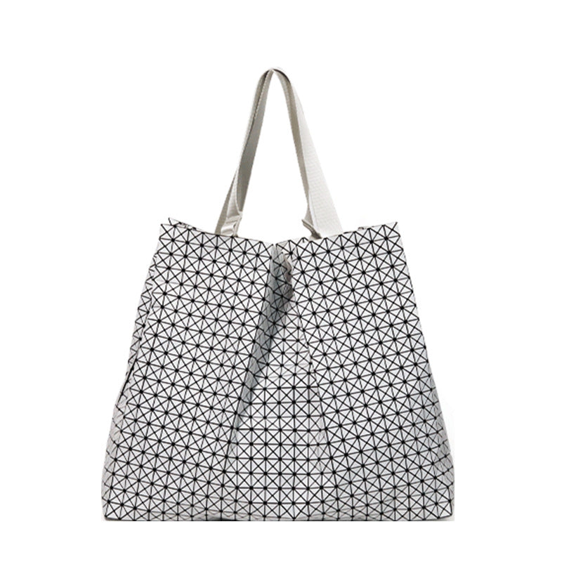 Women's Geometric Rhombus For Fashion Commuter Single Tote Bags