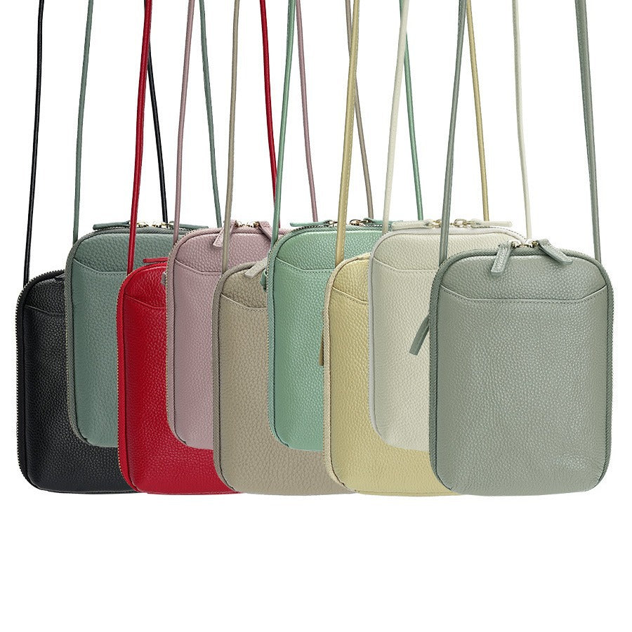 Design First Layer Shopping Portable Back Phone Bags