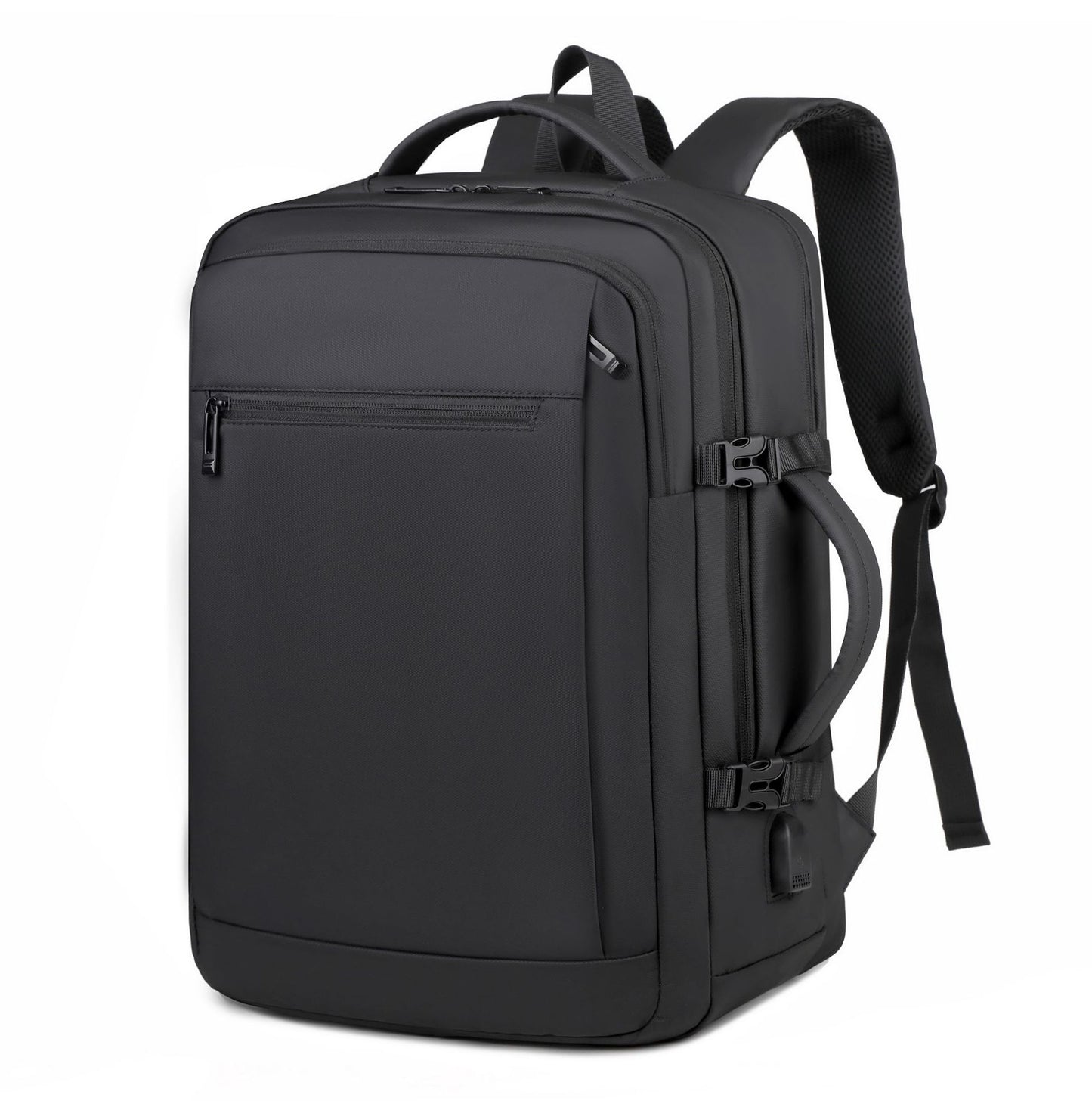 Men's Solid Color Waterproof Derm Business Trip Backpacks