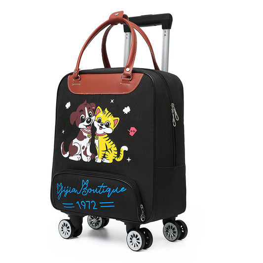 Women's & Men's & Cartoon Portable Large Capacity Waterproof Travel Bags