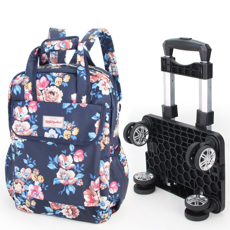 Men's Charming Large Capacity Black Boarding Travel Bags