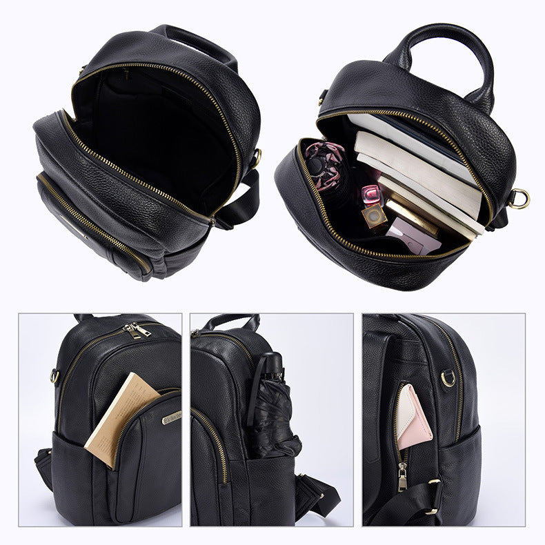 Women's & Men's & Simple Korean Style Leather Fashion Large Capacity Bags