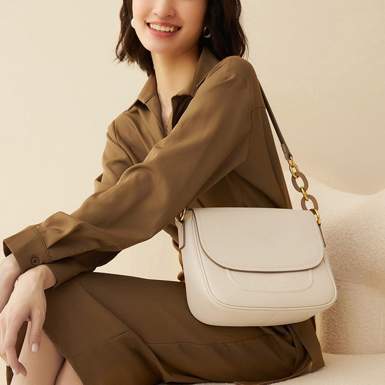 Women's Versatile Fashionable Saddle Underarm Niche Bags