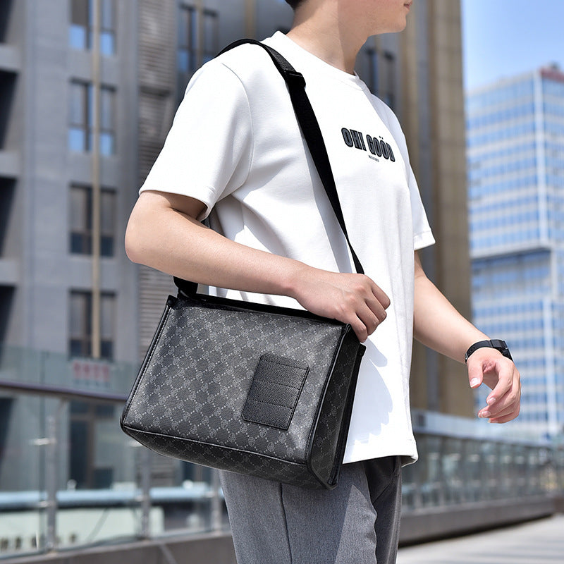 Men's Waterproof Oxford Cloth Trendy Canvas Men's Messenger Bags