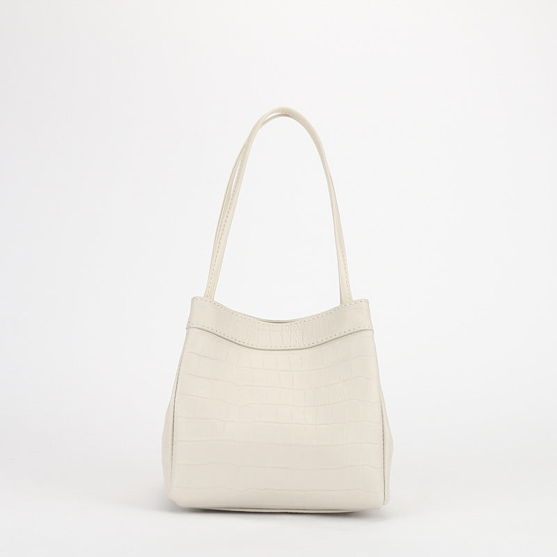 Women's Layer Cowhide Korean Simple Genuine Leather Handbags