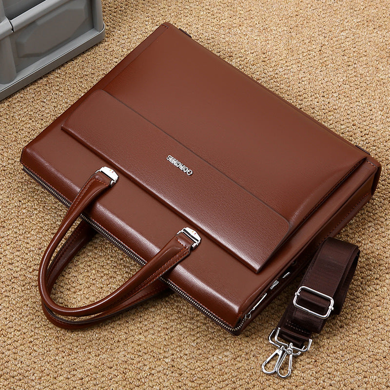 Men's Password Simple Large Capacity Business Computer Men's Briefcases