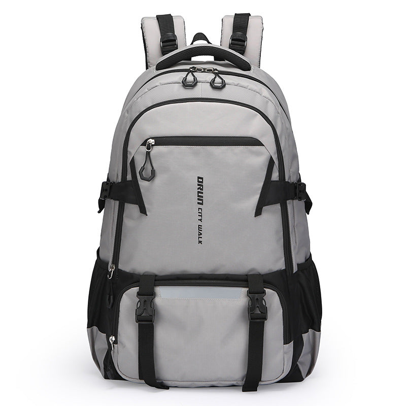 Women's High Male College Large Capacity Solid Backpacks