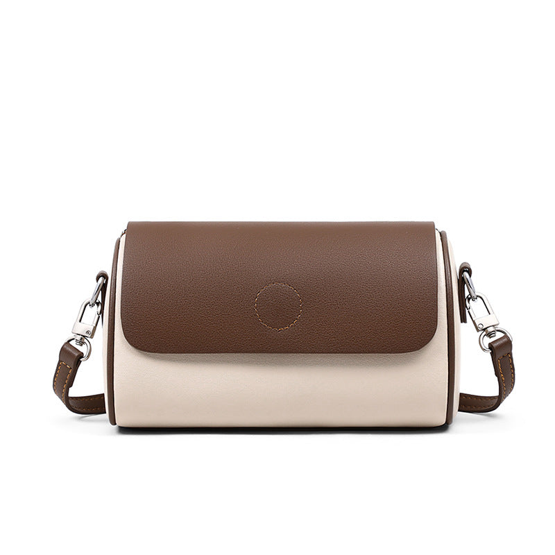 Women's High-grade Design Genuine Leather Pillow Mini Crossbody Bags