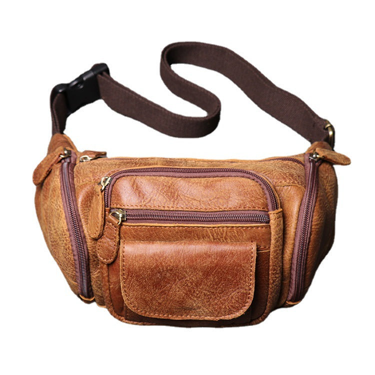 Women's & Men's & Leather Matte Top Layer Bags
