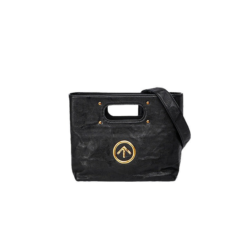 Italian Sheepskin Trendy Cool Large Capacity Tote Bags