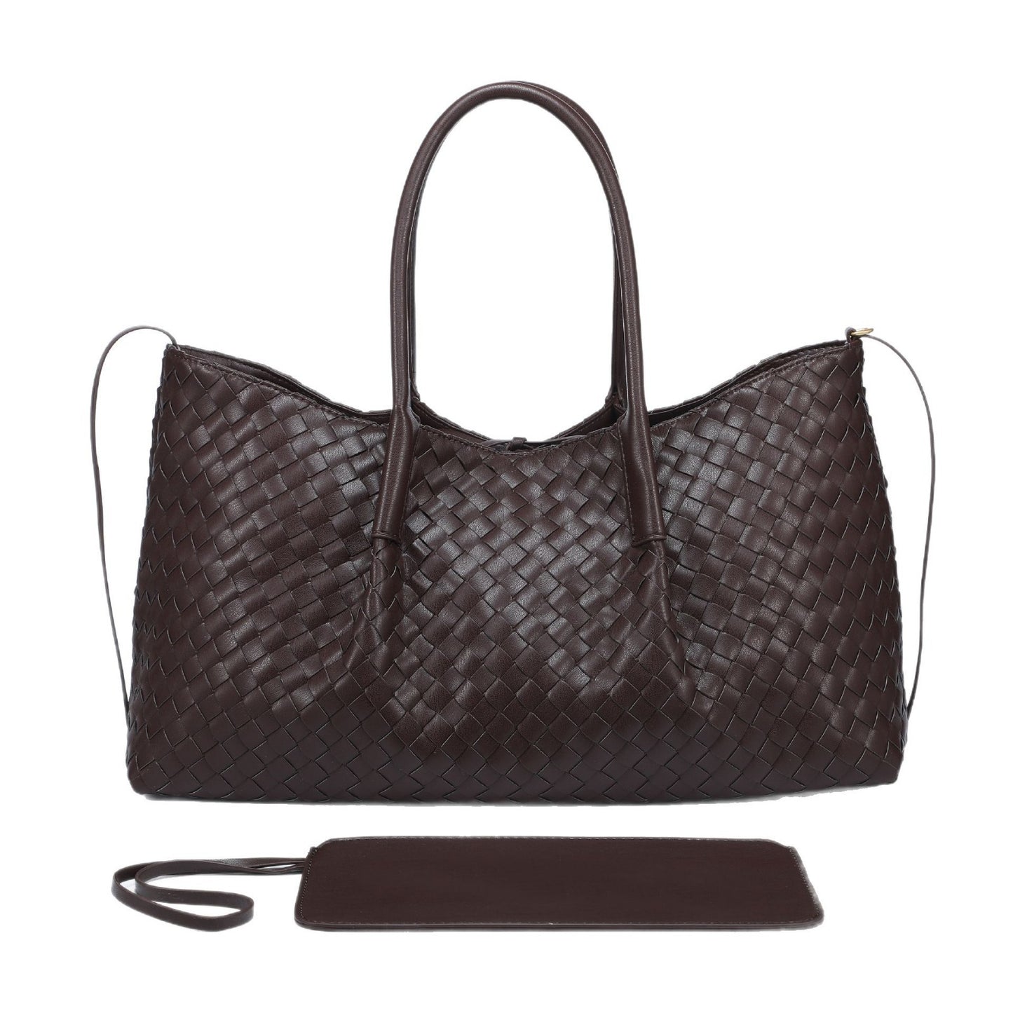 Slouchy Hand-woven Portable Large Capacity Mummy Shoulder Bags
