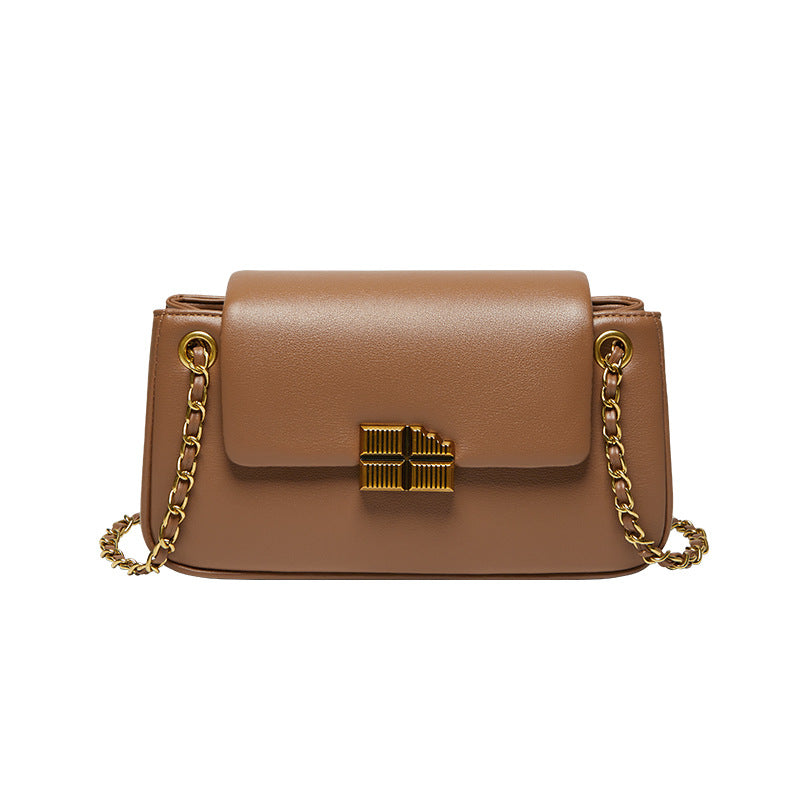 Women's Chain High-grade Underarm Genuine Leather Shoulder Bags