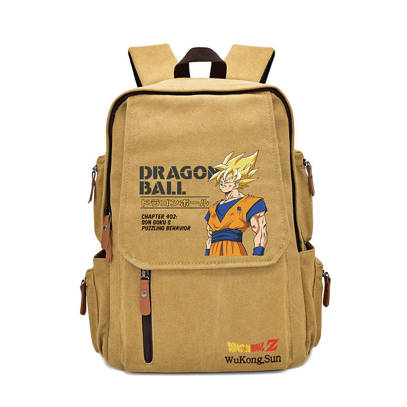Fire Shadow Totoro One Piece Large Backpacks
