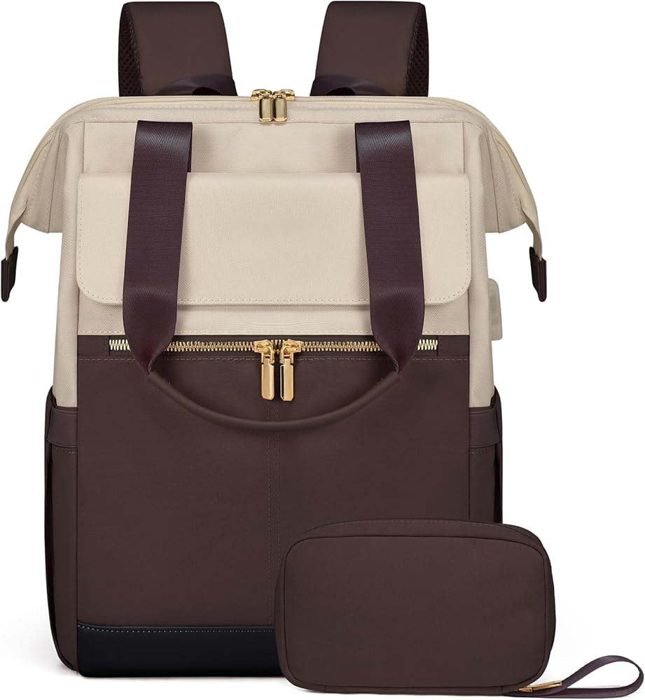 Creative Simple Large Capacity Contrast Color Backpacks