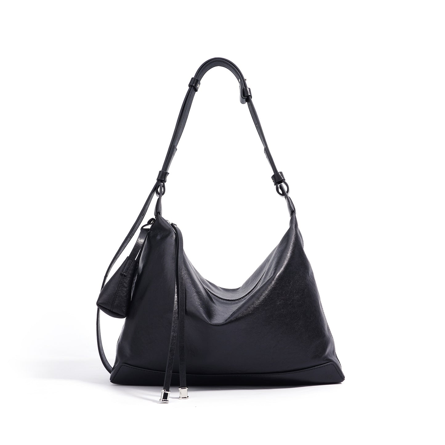 Top Layer Vegetable Tanning Leather Large Capacity Commuter Shoulder Bags