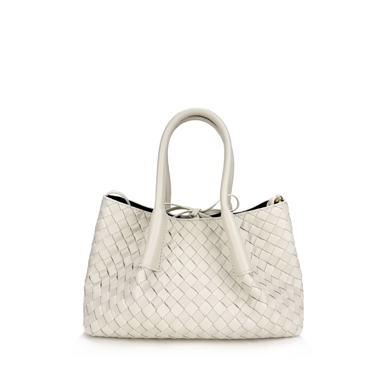 Women's Fashion Trend Woven Vegetable Basket Genuine Shoulder Bags