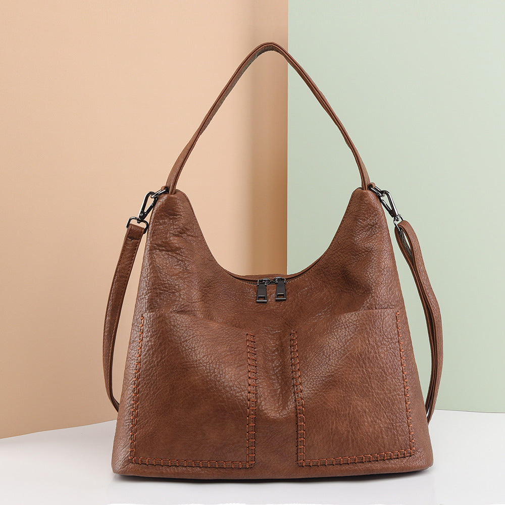 Women's Fashion Simple Large Capacity Idle Style Tote Bags