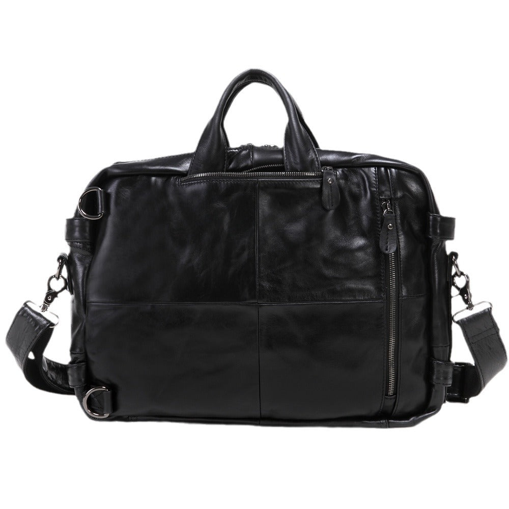 Men's Fashion First Layer Cowhide Business Men's Waist Packs
