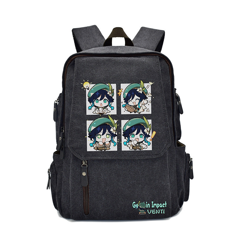 Attack Giant Wings Of Freedom Ghost Middle School Students' Schoolbags